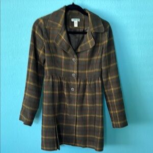 Nordstrom Plaid Women's Coat/Blazer